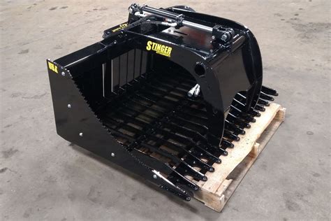 48 inch skid steer bucket|48 inch rock bucket.